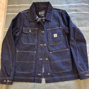 Carhartt denim jacket size medium